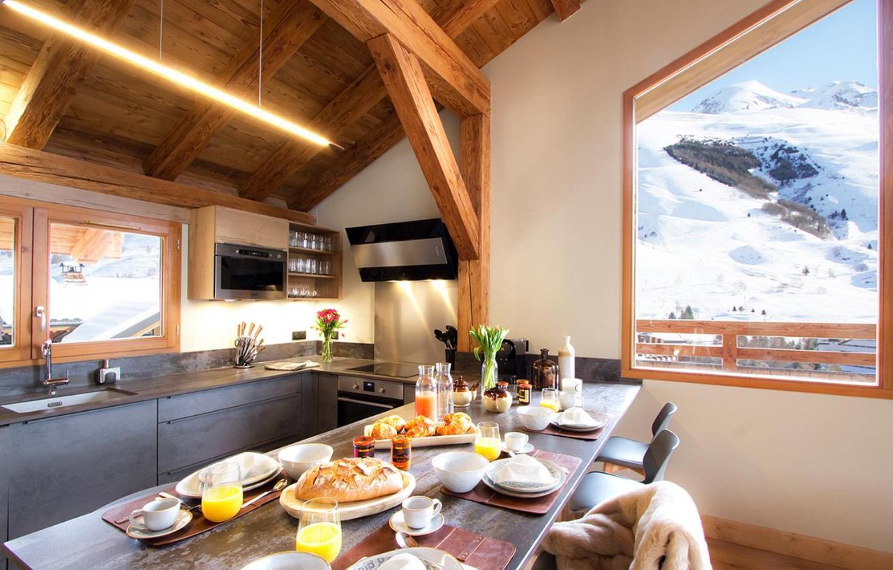 Odalys Chalet Chambertin Lodge Les Deux Alpes Exteriör bild